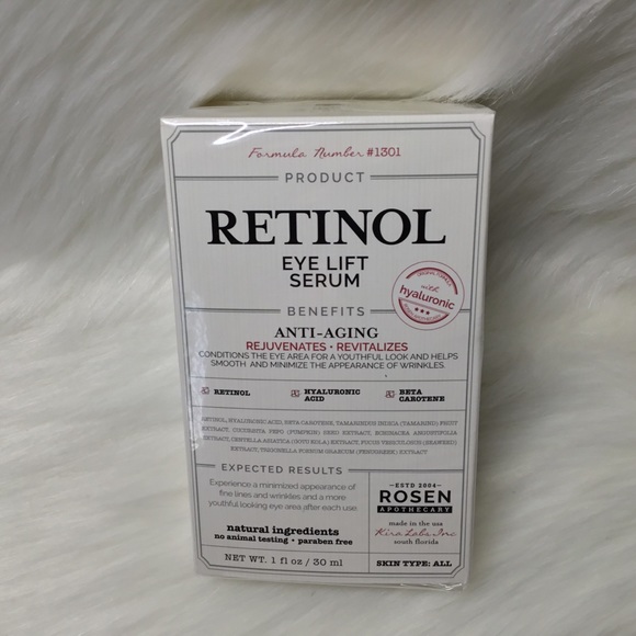 retinol eye lift serum